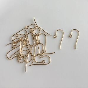 14GKF◆ピアスフックB◆10ペア 20こセット◆アレルギー対応金具