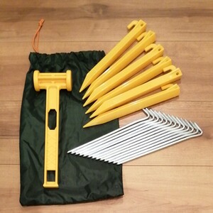 未使用品 コールマン ペグ ペグハンマー