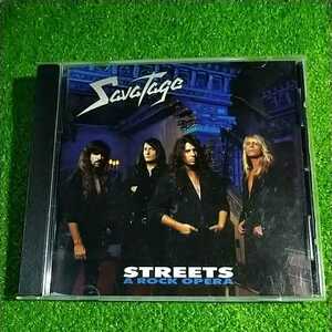 SAVATAGE「STREETS A ROCK OPERA」　輸入盤CD　送料込み　サヴァタージ