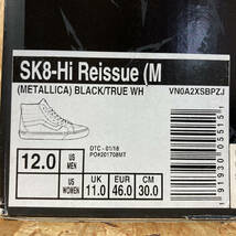 VANS Metallica SK8-Hi Reissue US12 30cm コラボ 別注 限定 ヴァンズ メタリカ ハイカット_画像10