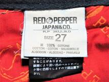 REDPEPPER　レッドペッパー　レディースデニムパンツ　サイズ27（W実寸約79cm）　　(出品番号072)_画像9