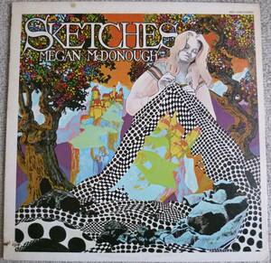 Megan McDonough『Sketches』LP 女性SSW 