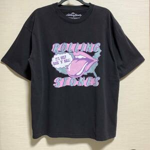 The Rolling Stones ローリングストーンズ - MEN Tシャツ ベロ サイズはLL XL ロックTシャツ バンドTシャツ ( 新品 タグ付き 未着用品 )