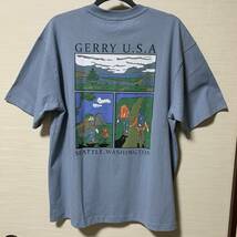 GERRY(ジェリー) - ＭEN バックイラストTシャツ サイズはXL アウトドア 登山 アウトドアTシャツ USAコットン使用 (新品タグ付き未着用品)_画像9