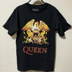 QUEEN (クイーン) - MEN ロゴ Tシャツ 黒色 サイズはL フレディマーキュリー ロックTシャツ バンドTシャツ ( 新品 タグ付き 未着用品 )