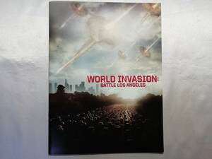 【中古品】 WORLD INVASION：BATTLE LOS ANGELES パンフレット 洋画