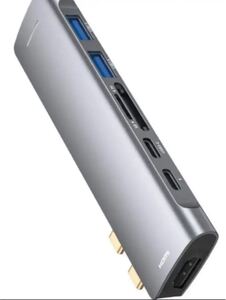Macbook Pro ハブ Macbook Airハブ USB C ハブ USB3.0対応 PD急速充電 高速データ転送