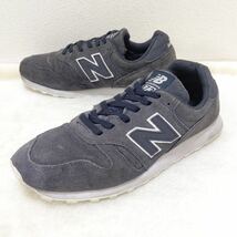 【new balance】ニューバランス ML373TM ローカット スニーカー シューズ 靴 スエード ランニング ネイビー グレー 26.0㎝/523jv_画像1