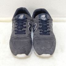 【new balance】ニューバランス ML373TM ローカット スニーカー シューズ 靴 スエード ランニング ネイビー グレー 26.0㎝/523jv_画像3