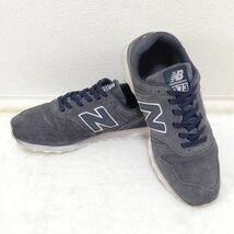 【new balance】ニューバランス ML373TM ローカット スニーカー シューズ 靴 スエード ランニング ネイビー グレー 26.0㎝/523jv_画像5