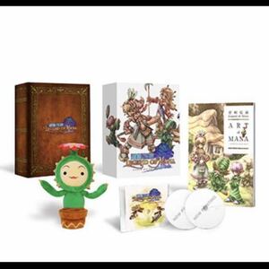  new goods unused game soft less * privilege only Seiken Densetsu Legend obmana collectors edition * art book cactus kun soft toy 