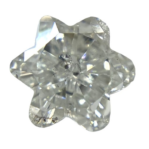 FLOWERの形!Gカラー SI2/0.637ct/RT0388/CGL