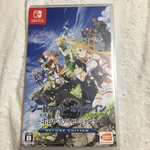 【Switch】 ソードアート・オンライン -ホロウ・リアリゼーション- DELUXE EDITION