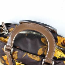 PRADA LOGO NYLON PRINT DESIGN 2WAY SHOULDER BAG MADE IN ITALY/プラダロゴナイロンプリントデザイン2wayショルダーバッグ_画像5