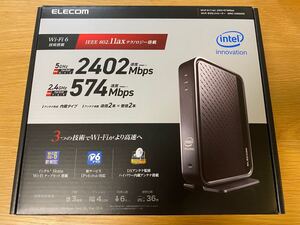 【新品未開封】ELECOM WRC-X3000GS エレコム 無線LANルーター Wi-Fiルーター 無線LAN