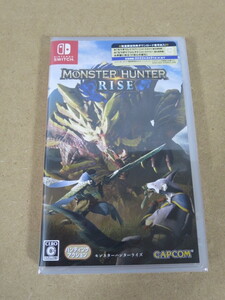 *モンスターハンター ライズ ソフト 特典ダウンロード番号封入*MONSTER HUNTER RISE*新品・未使用・未開封*