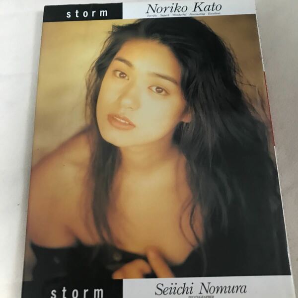 ｓｔｏｒｍ 加藤紀子写真集 パパラブックス／加藤紀子 (その他) ,野村誠一 (その他)