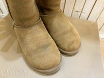 ★UGG/アグ W CLASSIC TALL BOMBER クラシックトールボンバー #5804/BJCE レディースムートンブーツ サイズ5 日本サイズ22cm USED ★_画像6