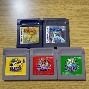 ゲームボーイ ソフト ポケットモンスター赤緑 など
