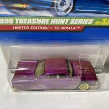 ホットウィール 1/64 TREASURE HUNT '59 IMPARA トレジャーハント　インパラ　ローライダー　Hot Wheels T-HUNT_画像6