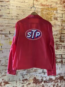 70s STP NYLON COACH JACKET ヴィンテージ ビンテージ ナイロンジャケット コーチジャケット ワークジャケット アメカジ 60s 送料無料