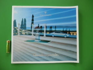  Maserati Quattro Porte 2003 catalog English / Italian version 