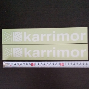 カリマー Karrimor カッティングロゴステッカー