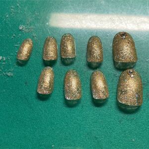 ネイルチップ ブラウン 付け爪 フレンチネイル