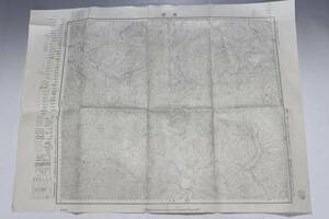 [ writing Akira pavilion ] Showa era 21 year [. neck ] old map paper thing CC73