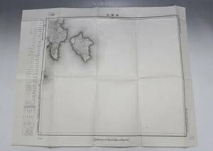 【文明館】昭和21年「金華山」古地図紙物CC72