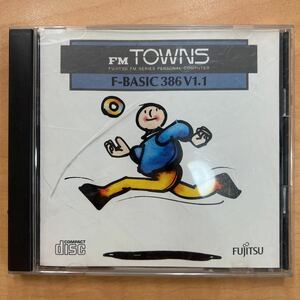 #C05 FM TOWNS F-BASIC 386 V1.1 L20 B276C010 FUJITSU 富士通 1989 PC CD-ROM