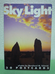 SKY LIGHT 空の彩色 POSTCARD BOOK ポストカード ★ ベルンハルト・M. シュミット ◆ ピエブックス ▼