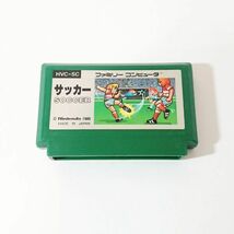 FC サッカー【動作確認・清掃済・同梱可】ファミコン_画像1