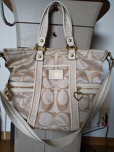 COACH トートバッグ コーチ シグネチャー ハンドバッグ