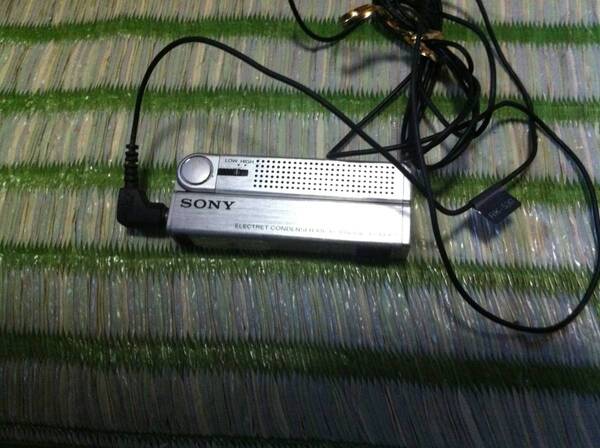 SONY エレクトレットコンデンサーマイクロホン ECM-K7 ジャンク品