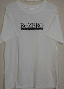 即決 Re:ゼロから始める異世界生活 メンズTシャツ【M】新品タグ付き リゼロ