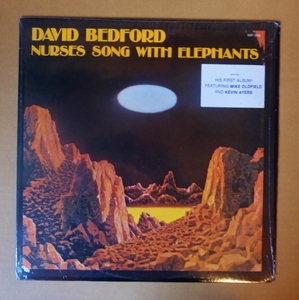 DAVID BEDFORD「NURSES SONG WITH ELEPHANTS」米ORIG [IMPORT] ステッカー有シュリンク美品