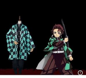 鬼滅の刃 竈門炭治郎 コスプレ衣装 学園祭 文化祭 仮装