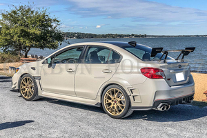 ★SUBARU WRX STI VA系 A B C D E 前期 後期 リア トランク ウイング スポイラー S208・S209型★各社メーカ純正色塗装込★2015-2019☆