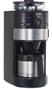 siroca コーン式全自動コーヒーメーカー SC-C122