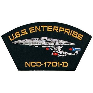  new cosmos Daisaku war enta- prize D NCC-1701 embroidery patch 