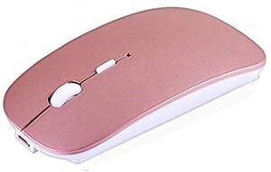 【新品未使用】ワイヤレスマウス 無線マウス 静音 充電式 薄型 Bluetooth 持ち運び USB Bluetoothマウス
