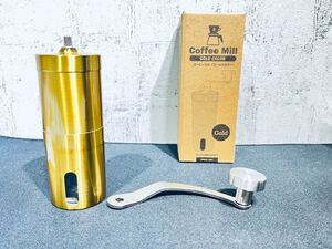ハイマウント コーヒーミル ゴールドカラー 2cup 46175 HIGH MOUNT