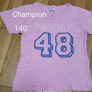 Champion チャンピオン KIDSTシャツ 半袖Tシャツ size140 男女兼用 