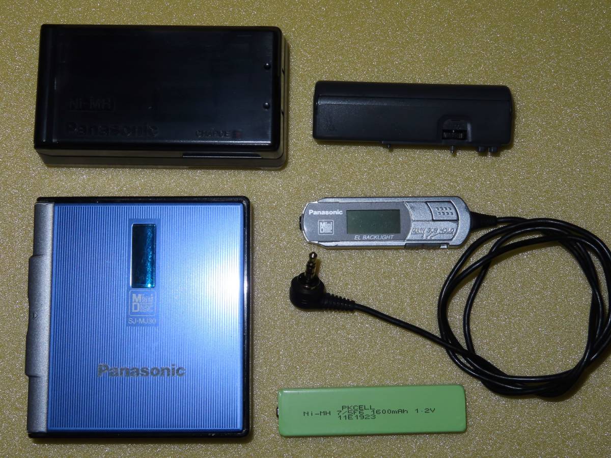 修理メンテナンス済み Panasonic MDプレーヤ SJ-MJ30 再生専用 修理メンテナンス済み Panasonic MDプレーヤ SJ-MJ30 再生専用