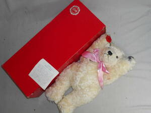  teddy bear #21 century commemoration * platinum teti* Germany * Harman Co * in box #