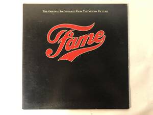 11001S US盤 12inch LP★FAME/THE ORIGINAL SOUNDTRACK FROM THE MOTION PICTURE★RX-1-3080