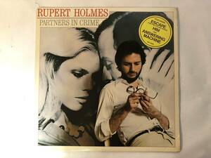 11010S 輸入盤 12inch LP★RUPERT HOLMES/PARTNERS IN CRIME★INF 9020