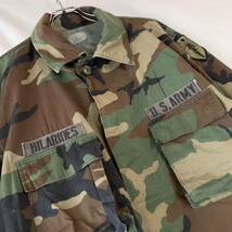 レアサイズ!! (X-LARGE-LONG) 82年 米軍 U.S.ARMY ウッドランドカモ BDU ジャケット ミリタリー ファティーグ 迷彩 ヴィンテージ BIGサイズ_画像2