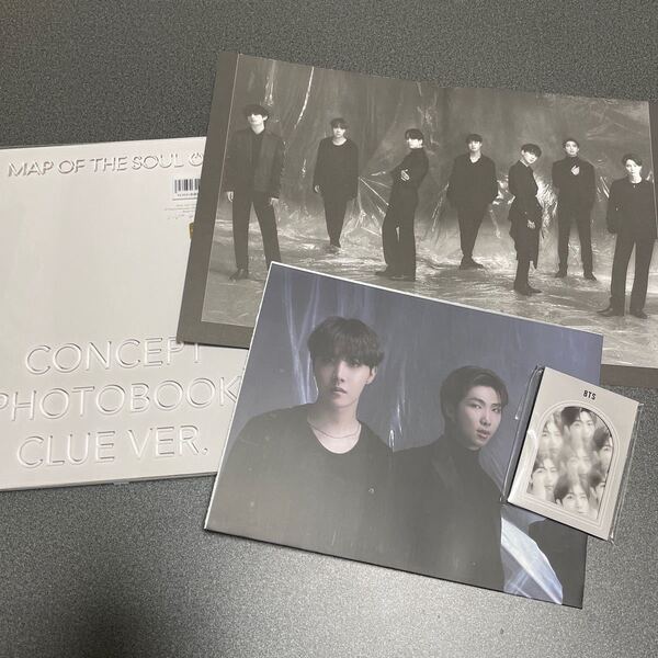 BTS concept photobook CLUE ver.
